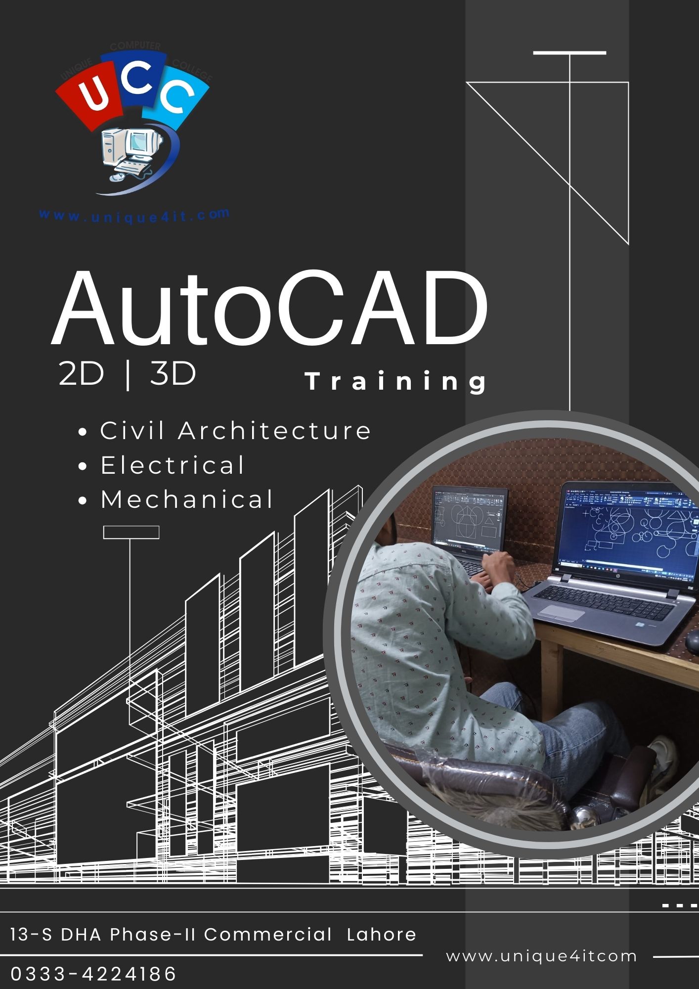 autocad course in lahore dha pakistan